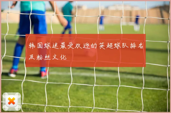 韩国球迷最受欢迎的英超球队排名及粉丝文化